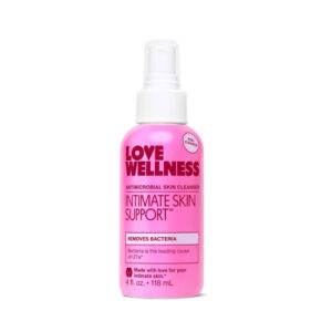 Love Wellness Intimate Skin Support I UTI Prevention and Cleanser Spray